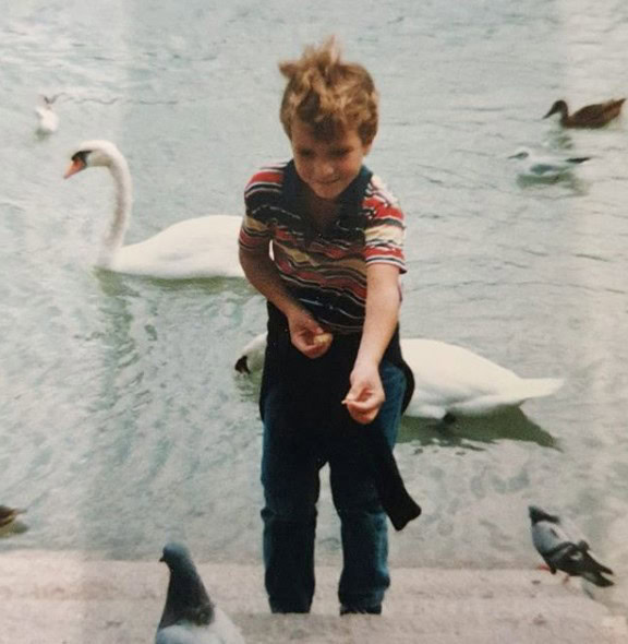 Pablo Alboran young