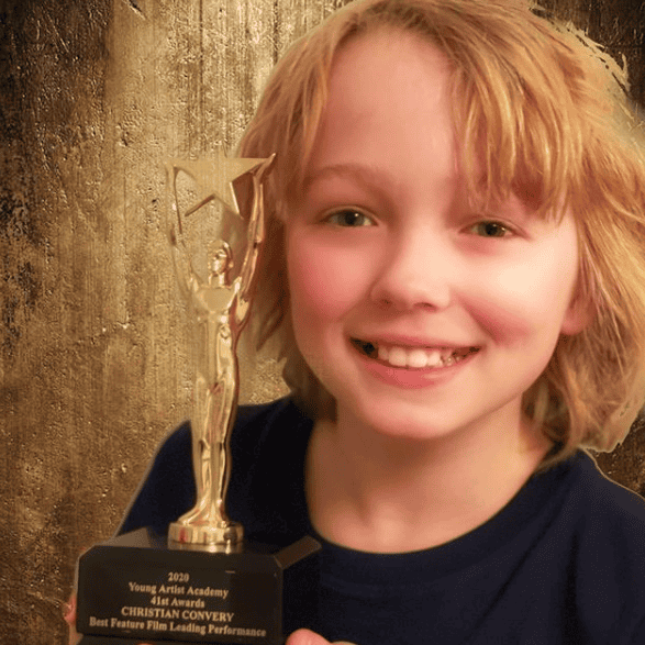 Christian CONVERY with Young Artist Award