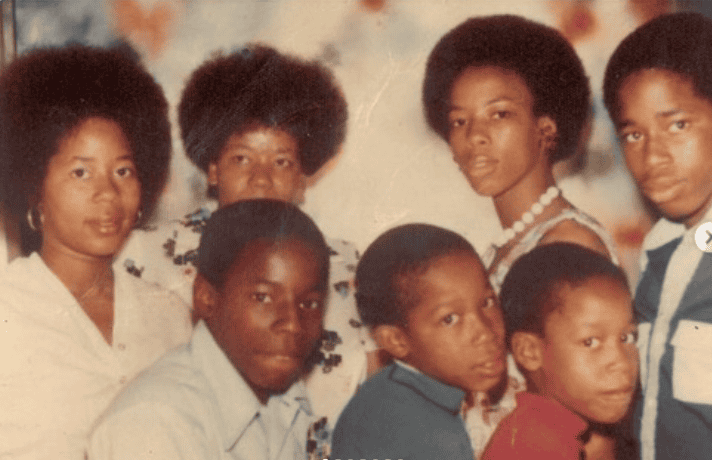 Eric Adams grew up alonside his five siblings