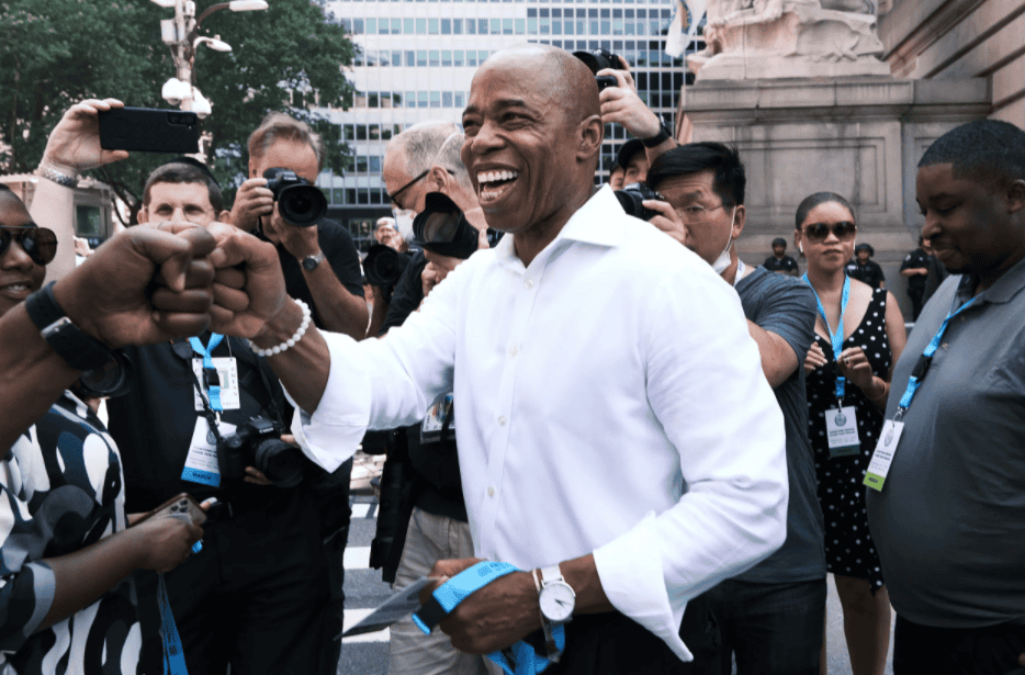 Eric Adams wins NYC's Democratic mayoral primary