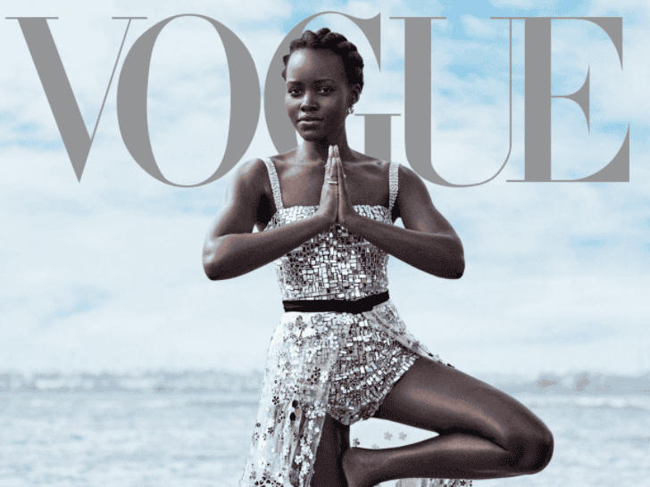 Lupita Nyong'o made her first appearance on British Vogue