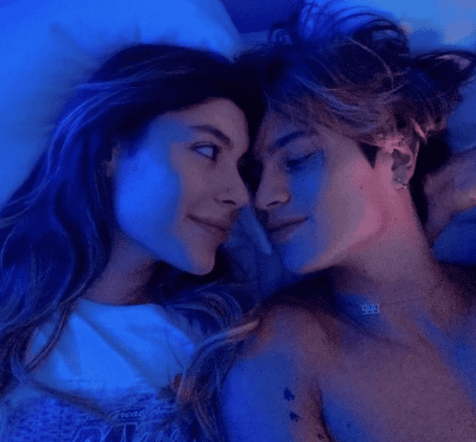 Cooper Noriega and his ex-girlfriend