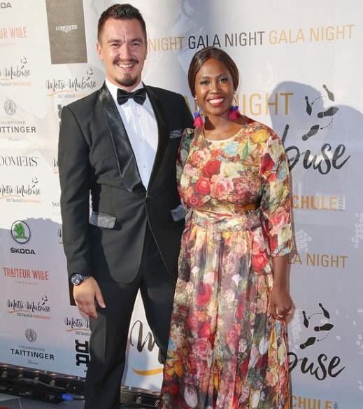 Motsi Mabuse and her second husband, Evgenij Voznyuk